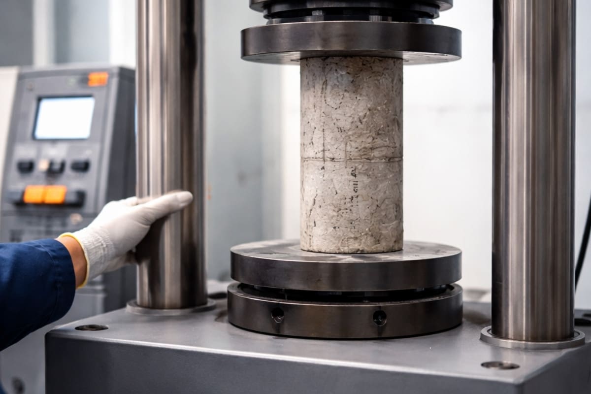 #1 Core Compressive Strength Test | Top NABL Accredited Lab – Global Lab